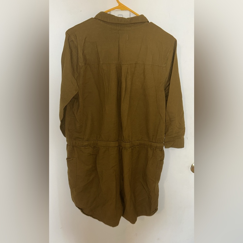 Yellowish brown romper